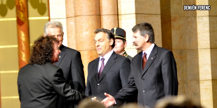 2010. 10. 22. Magyar Köztársasági Érdemrend Középkeresztje átvétele Váradi Eszter fotói